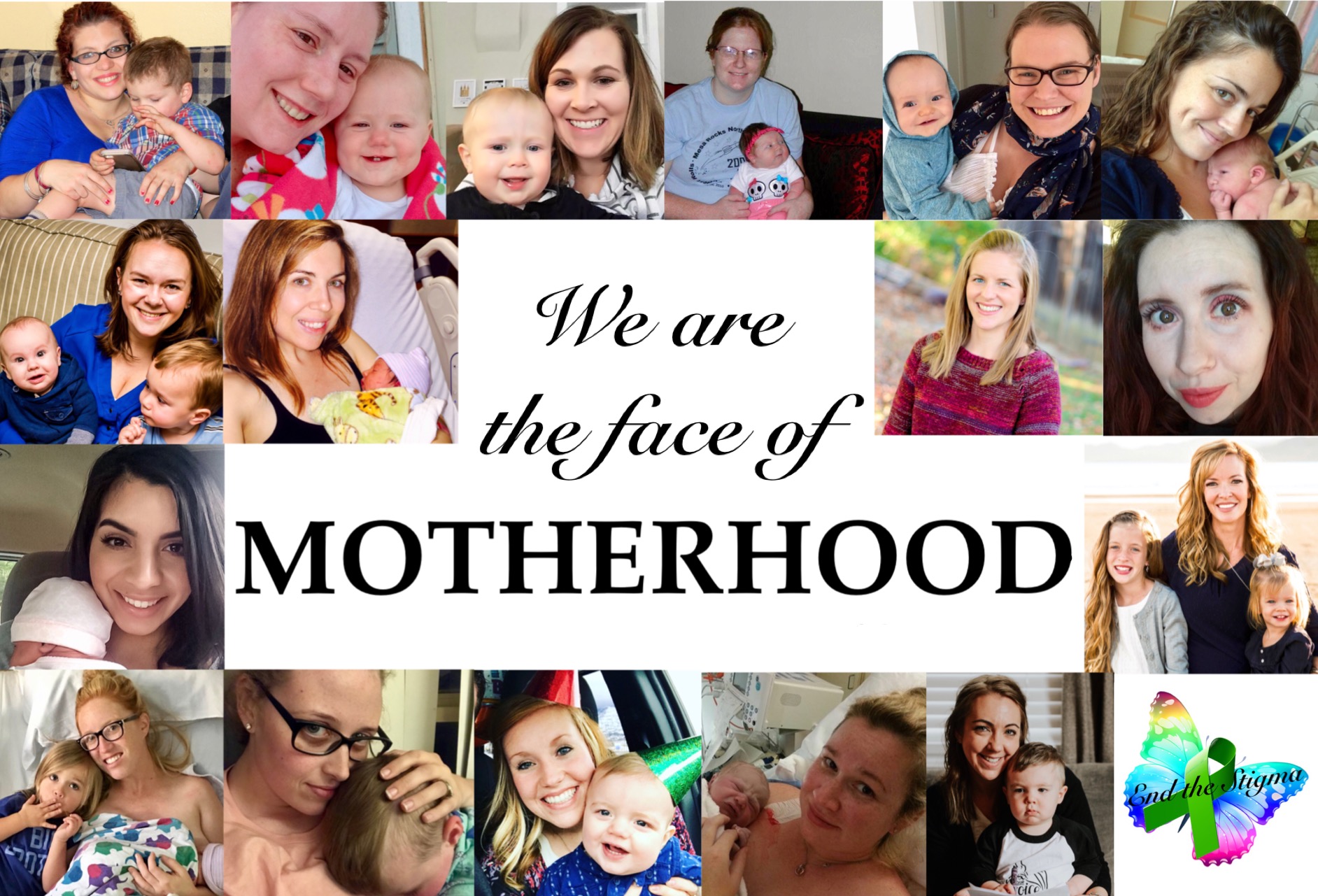 We Are the Face of Motherhood: a Series on Postpartum Depression by Mommy in Flats